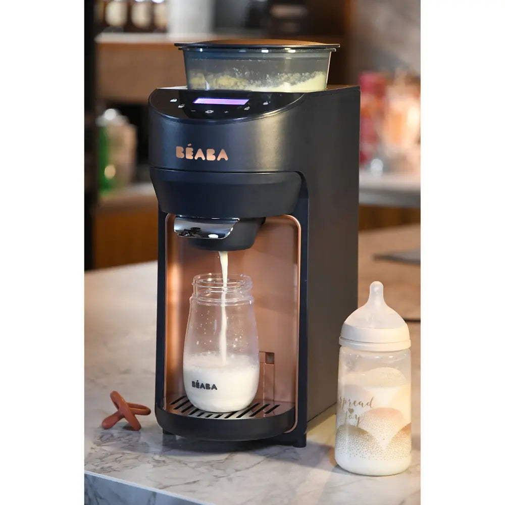 Beaba Milkeo Plus Automatic Baby Bottle Maker &amp; Formula Dispenser Night Blue