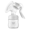 Philips Avent BPA Free Comfort Manual Breast Pump, soft petal shape massage cush