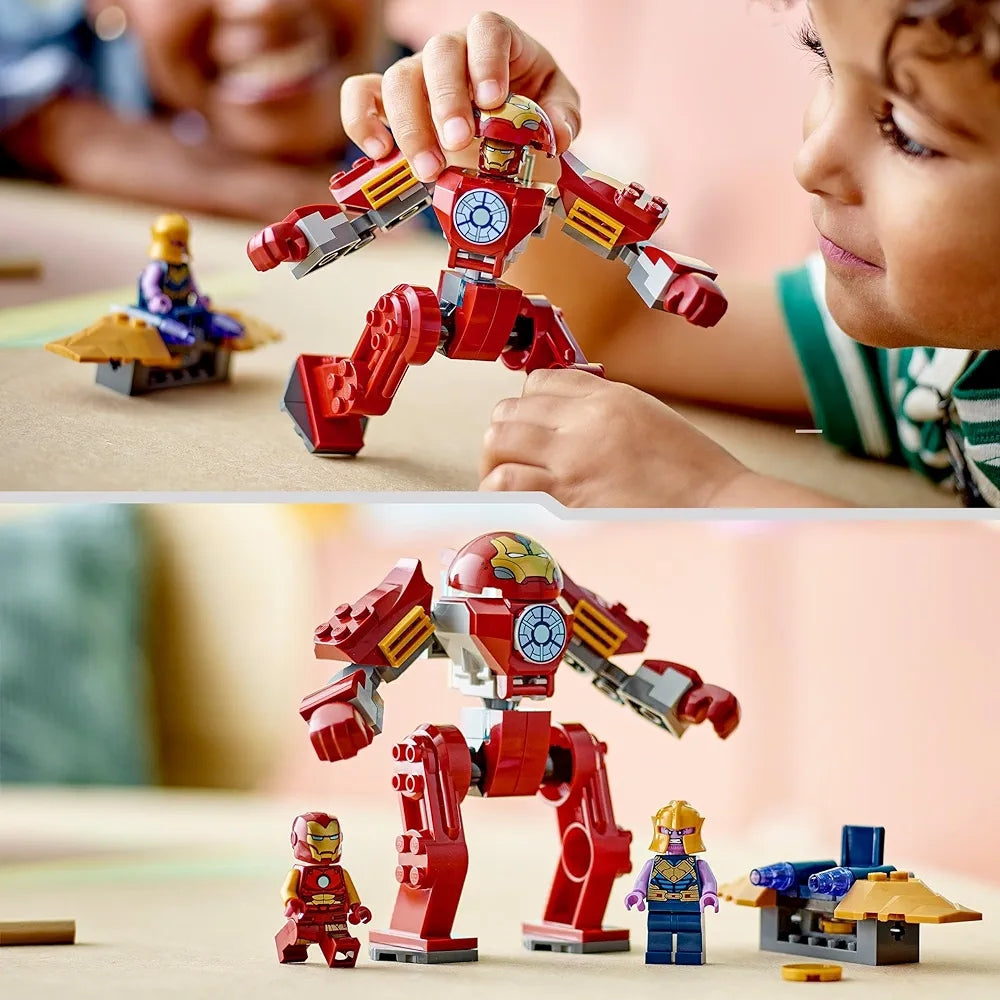 LEGO Marvel Iron Man Hulkbuster vs. Thanos 76263 Building Toy Set (66 Pieces)  Age - 4 years +