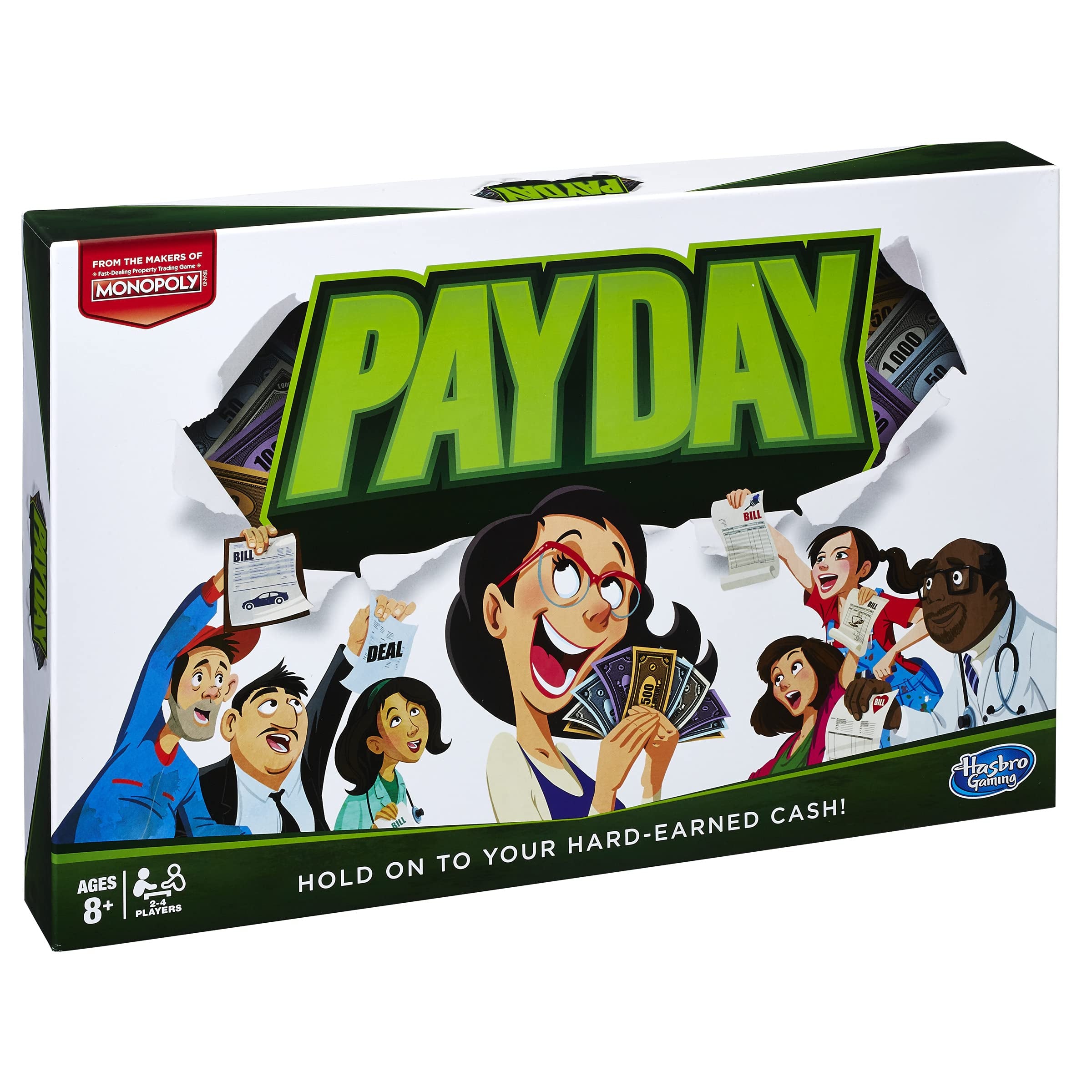 Hasbro Pay Day Game For Kids Ages 8 and Up