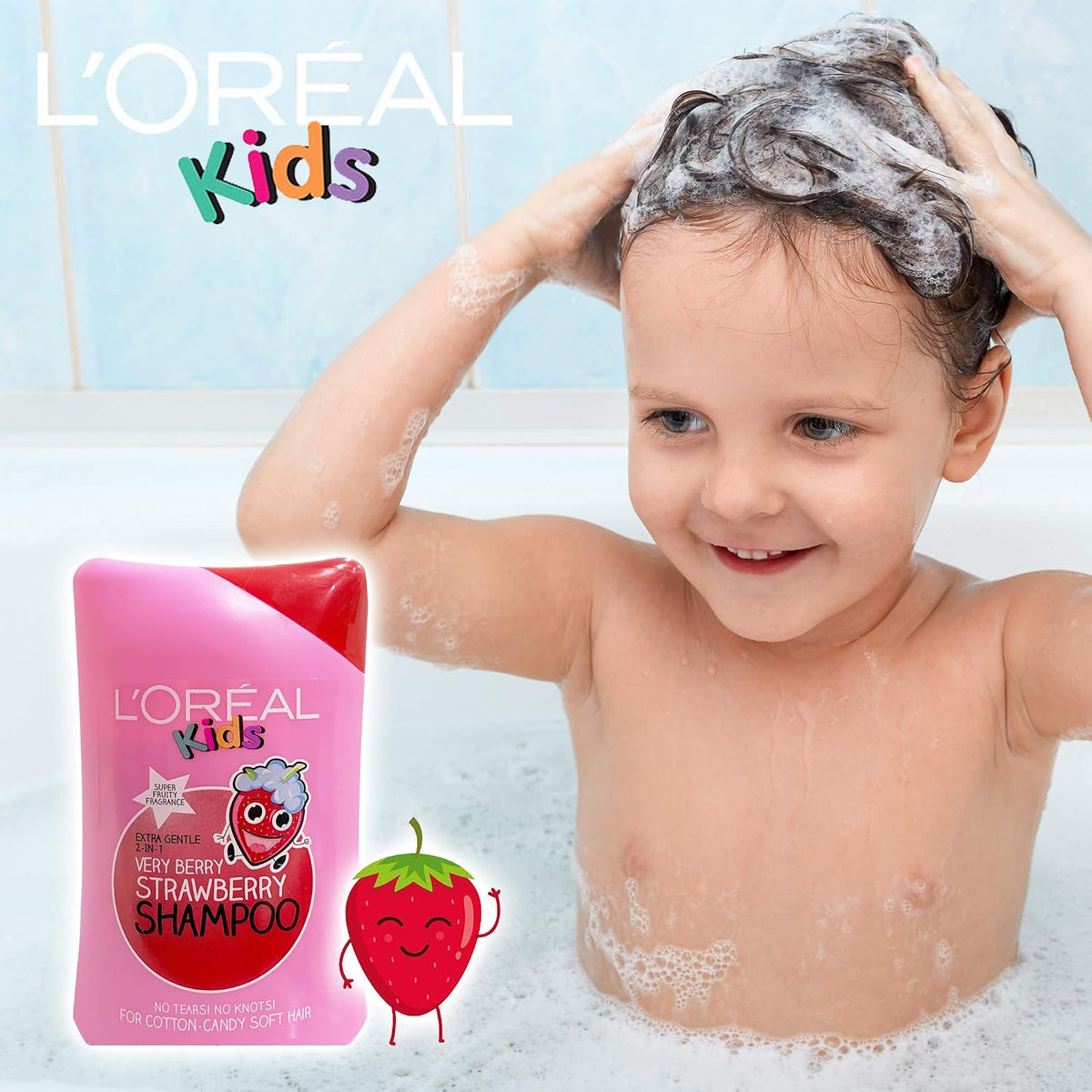 L'Oreal Paris Kids Very Berry Strawberry Shampoo 250ml