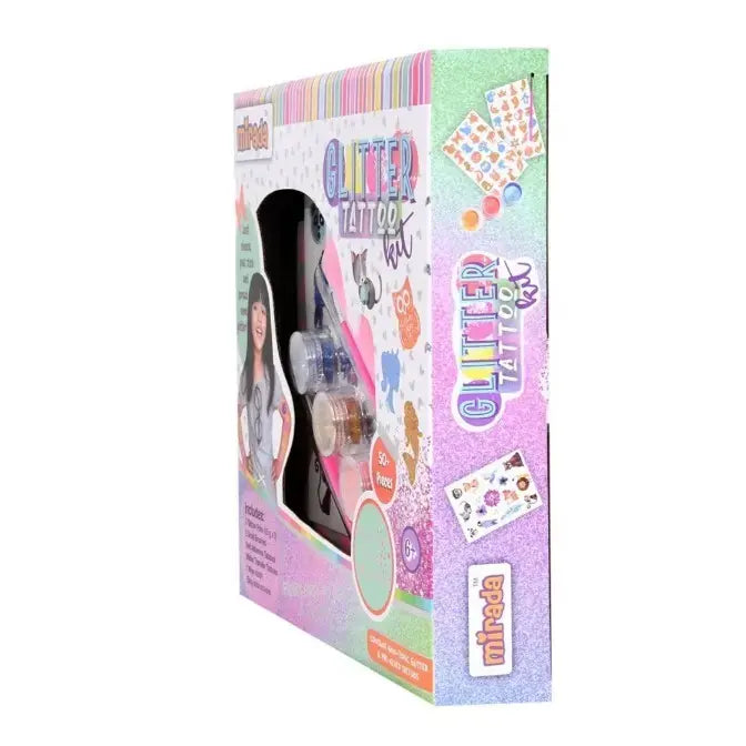 Mirada Glitter Tattoo Kit Nail Art Kit for Girl