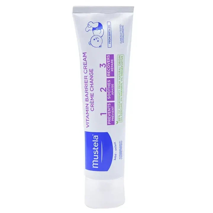 Mustela 123 Vitamin Barrier Cream 100ml