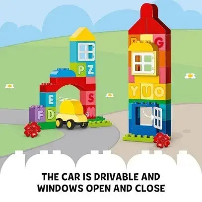 Lego Duplo Classic Alphabet Town 10935 Building Toy Set 87 Pieces
