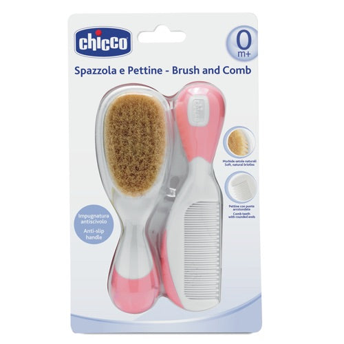 Chicco Brush and Comb (Pink)