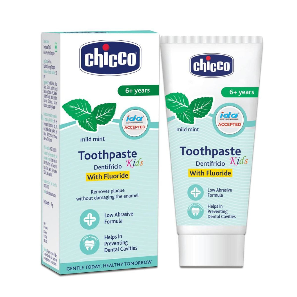 Chicco Mild Mint Flavour Toothpaste for 6 plus Year Kids 70 gm