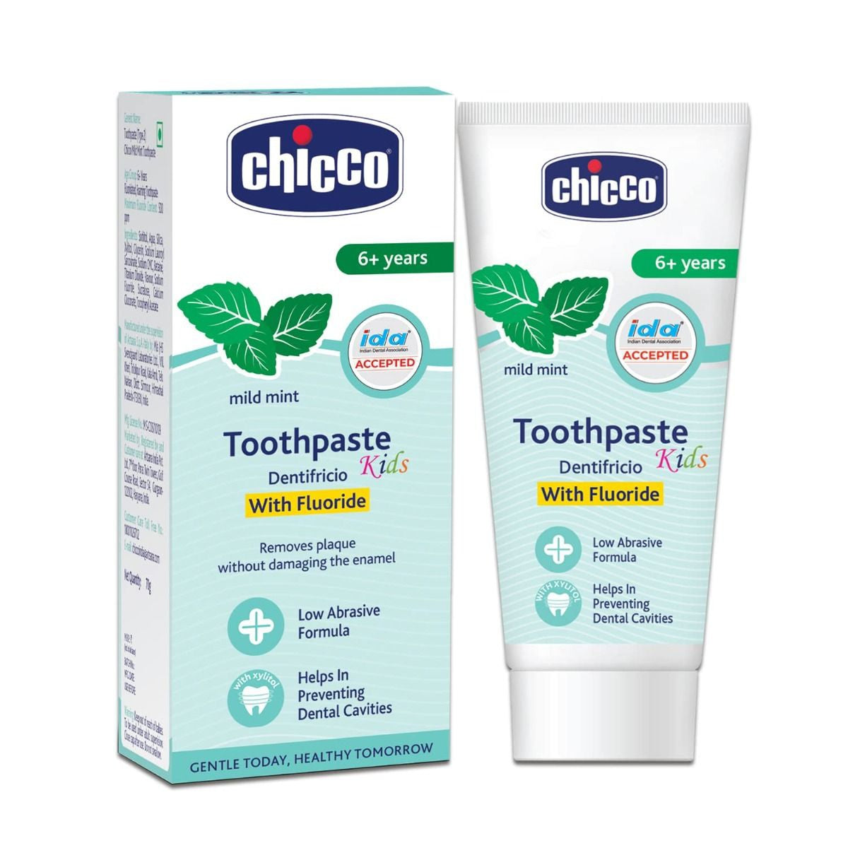 Chicco Mild Mint Flavour Toothpaste for 6 plus Year Kids 70 gm