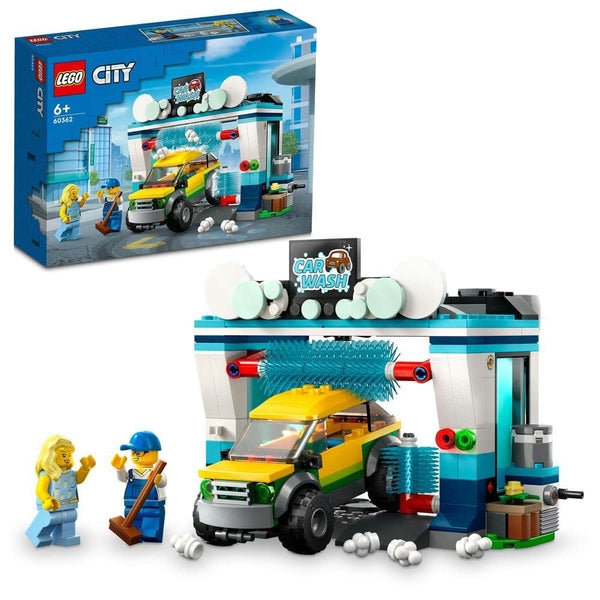 LEGO 60362 City Car Wash Building Kit For 243 Pcs Ages 6+