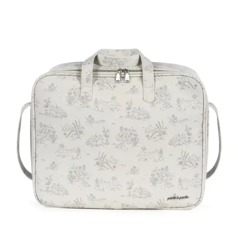 Pasito a Pasito Toile de Jouy Travel Suitcase Bag