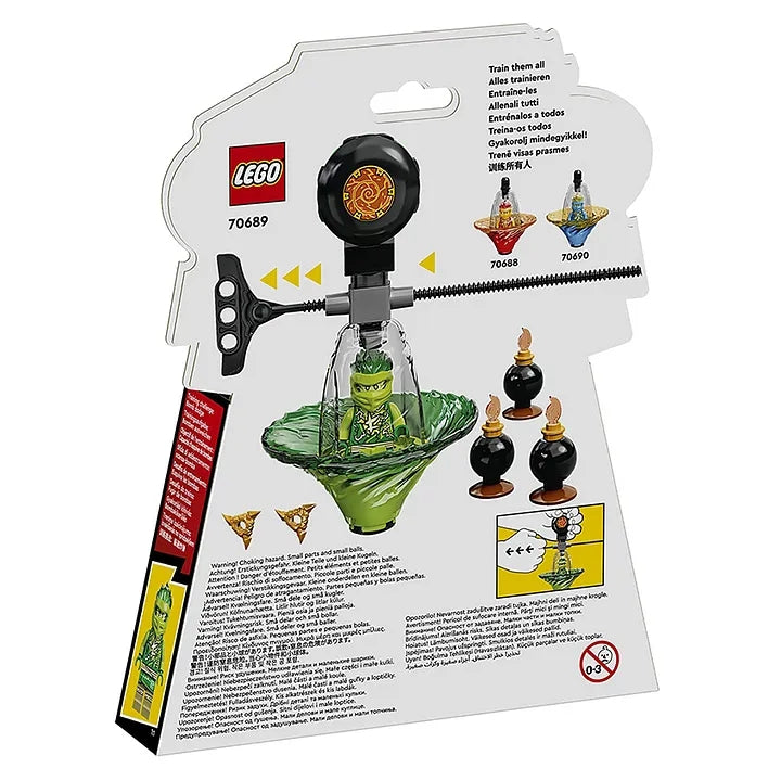 LEGO NINJAGO Lloyds Spinjitzu Ninja Training 6 + Year's 32 Pieces - 70689 | Spinning Top | Creative and Buildable