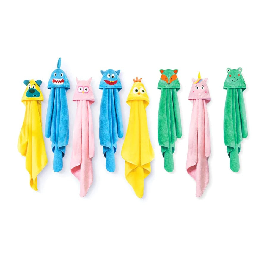 Rabitat Amazonia Kids Towel Zero Twist Cotton Towel with Hood  (0-5 years)  Bird