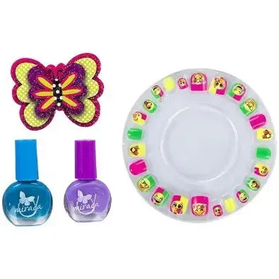 Mirada Press On Nails - Love for Kids- Multi