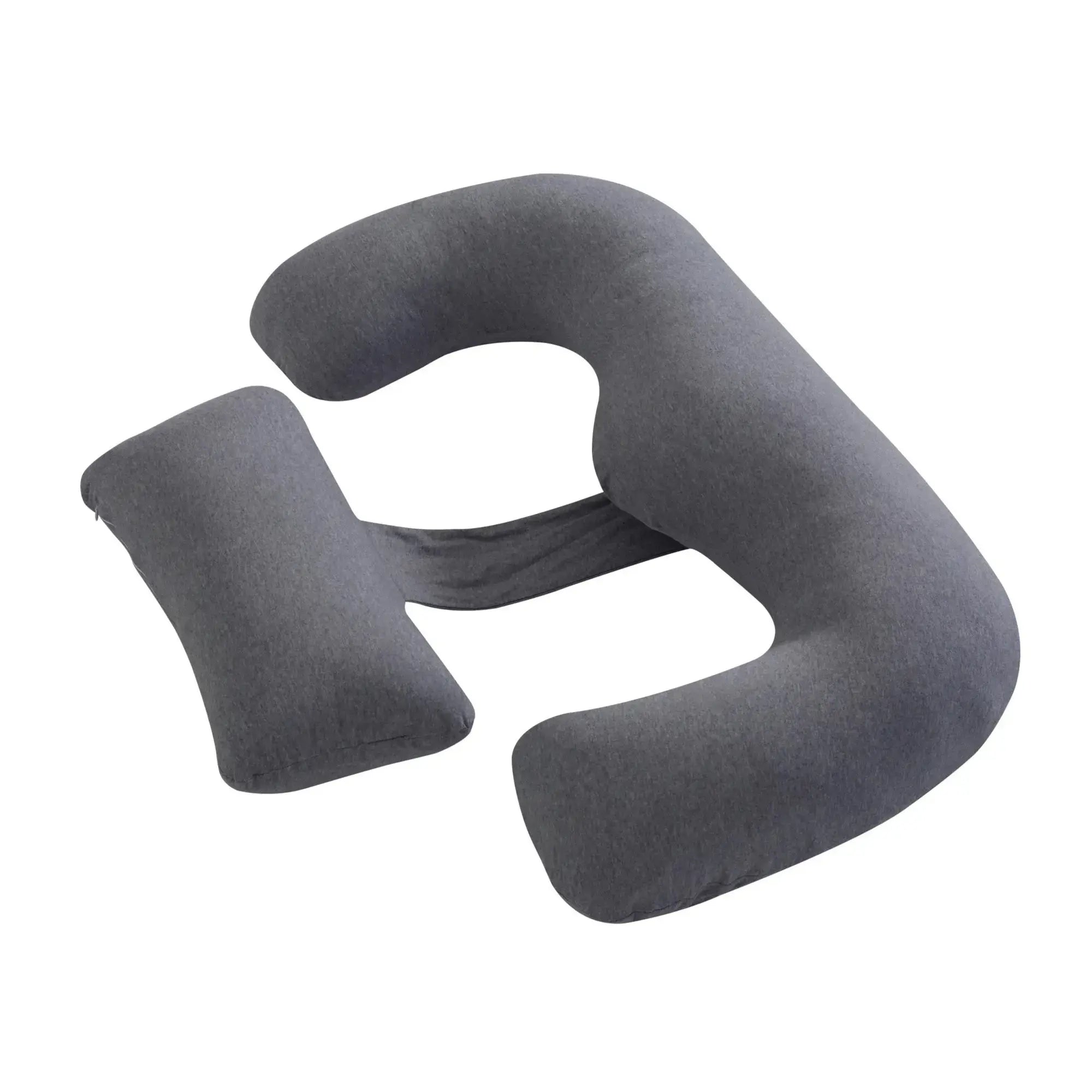 Moon Organic Multi Position Maternity Pillow with Detachable back support for Pr