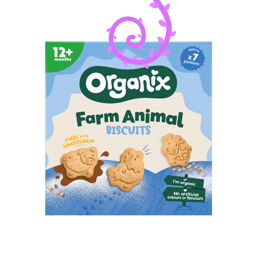 Organix Farm Animal Biscuits  12 Plus Months - 100g