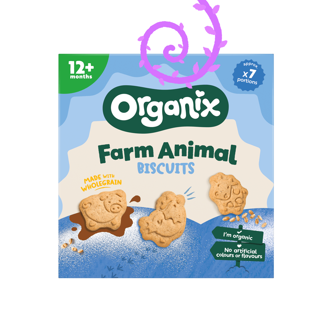 Organix Farm Animal Biscuits  12 Plus Months - 100g