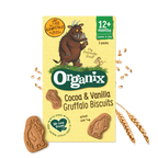 Organix Gruffalo Cocoa Vanilla Biscuits 100g for 12 Plus Months