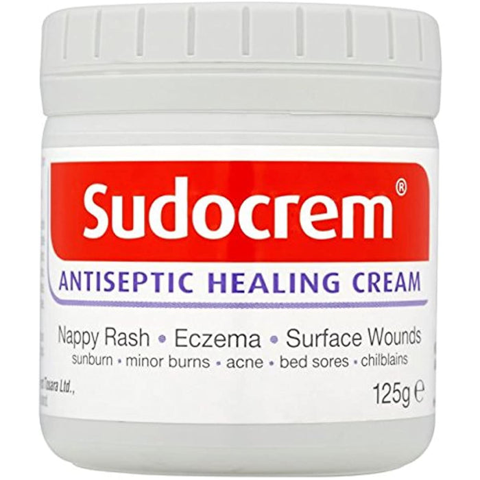 Sudocrem Antiseptic Healing Skin Care Cream 125g Relief from Nappy Rash Eczema Surface Wounds