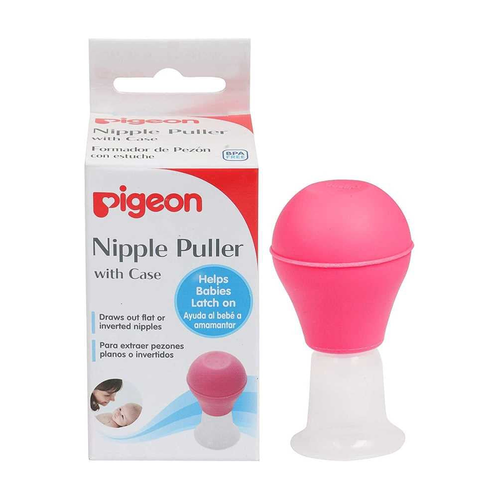 Pigeon Nipple Puller With Case For Inverted Nipples Easy To Latch Pack of 1