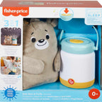 Fisher Price Baby Bear And Firefly Soother lightup Nursery Sound Machine with take Along Plush Toy for Babies and Toddle