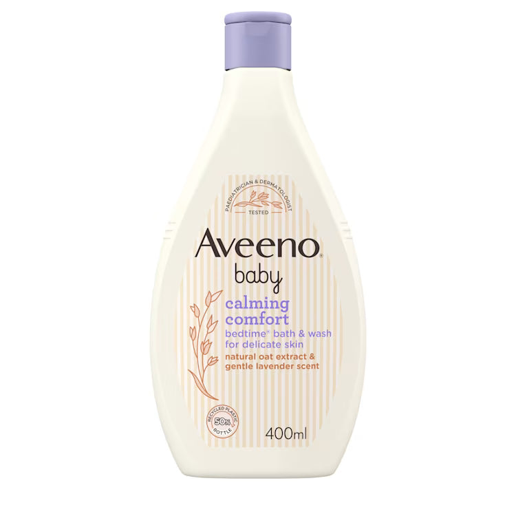 Aveeno Baby Calming Comfort Bedtime Bath Wash 400ml