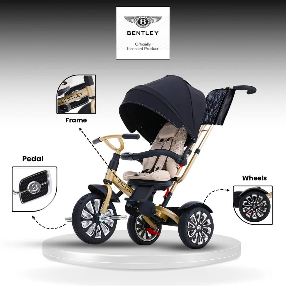 Bentley Mulliner 6 in 1 Trike Stroller