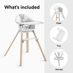 Stokke Clikk High Chair- White