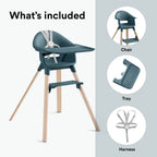Stokke Clikk High Chair- Fjord Blue