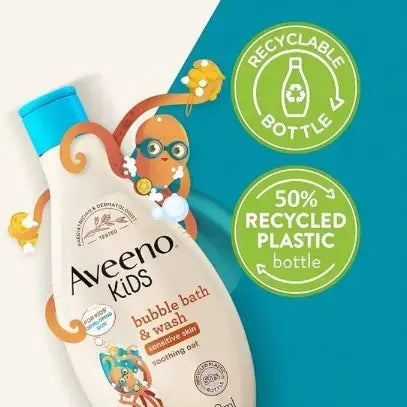 Aveeno KIDS Bubble Bath & Wash  250ml