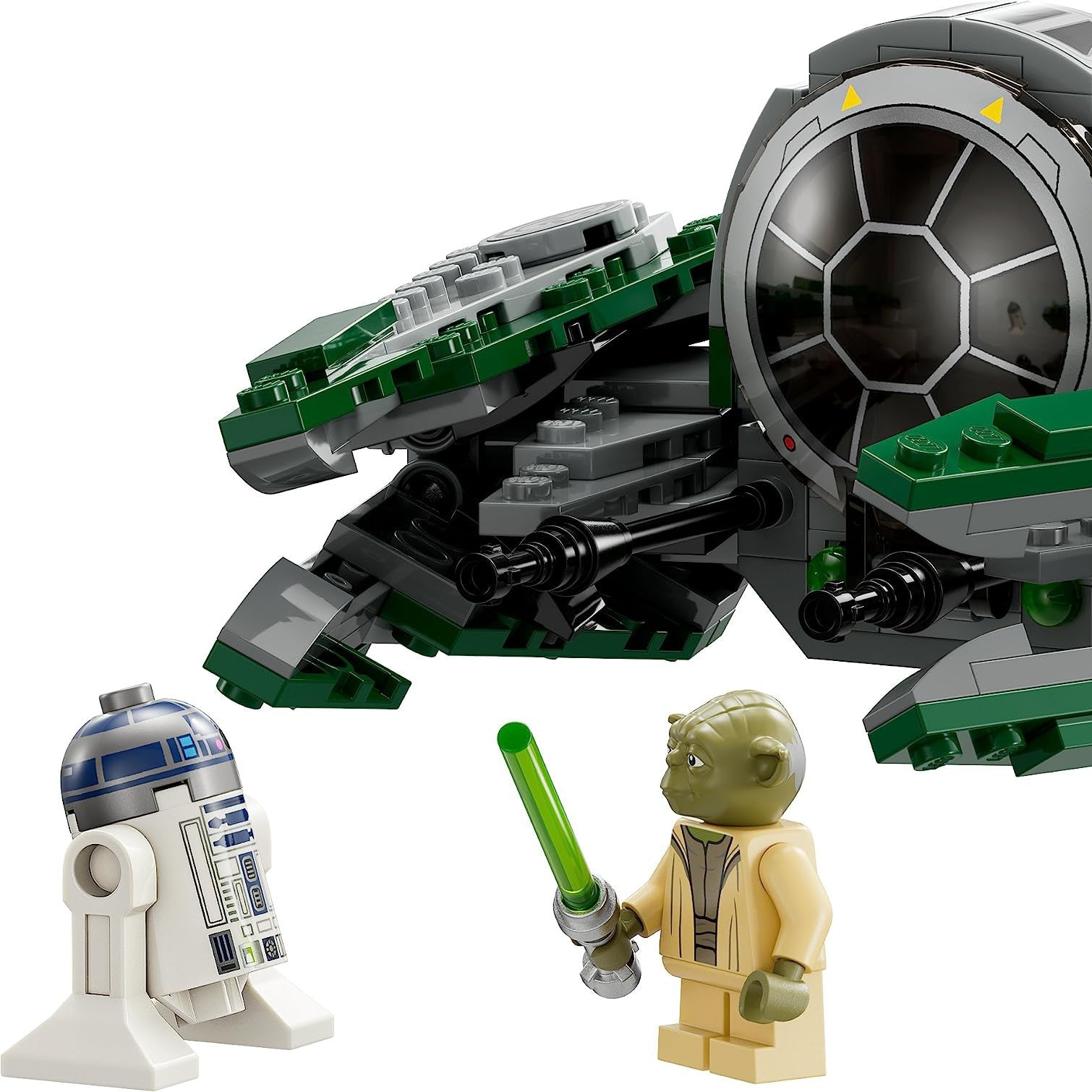 LEGO Star Wars Yoda’s Jedi Starfighter 75360 Building Toy Set (253 Pieces)