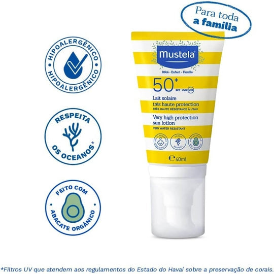 Mustela Very High Protection Sun Lotion Spf 50plus 40ml