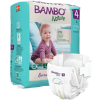 Bambo Nature Diapers Size 4 Large 7 to 14kg 24 Count