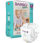 Bambo Nature Diapers Size 5 Xl 12 to 18kg 22 Count