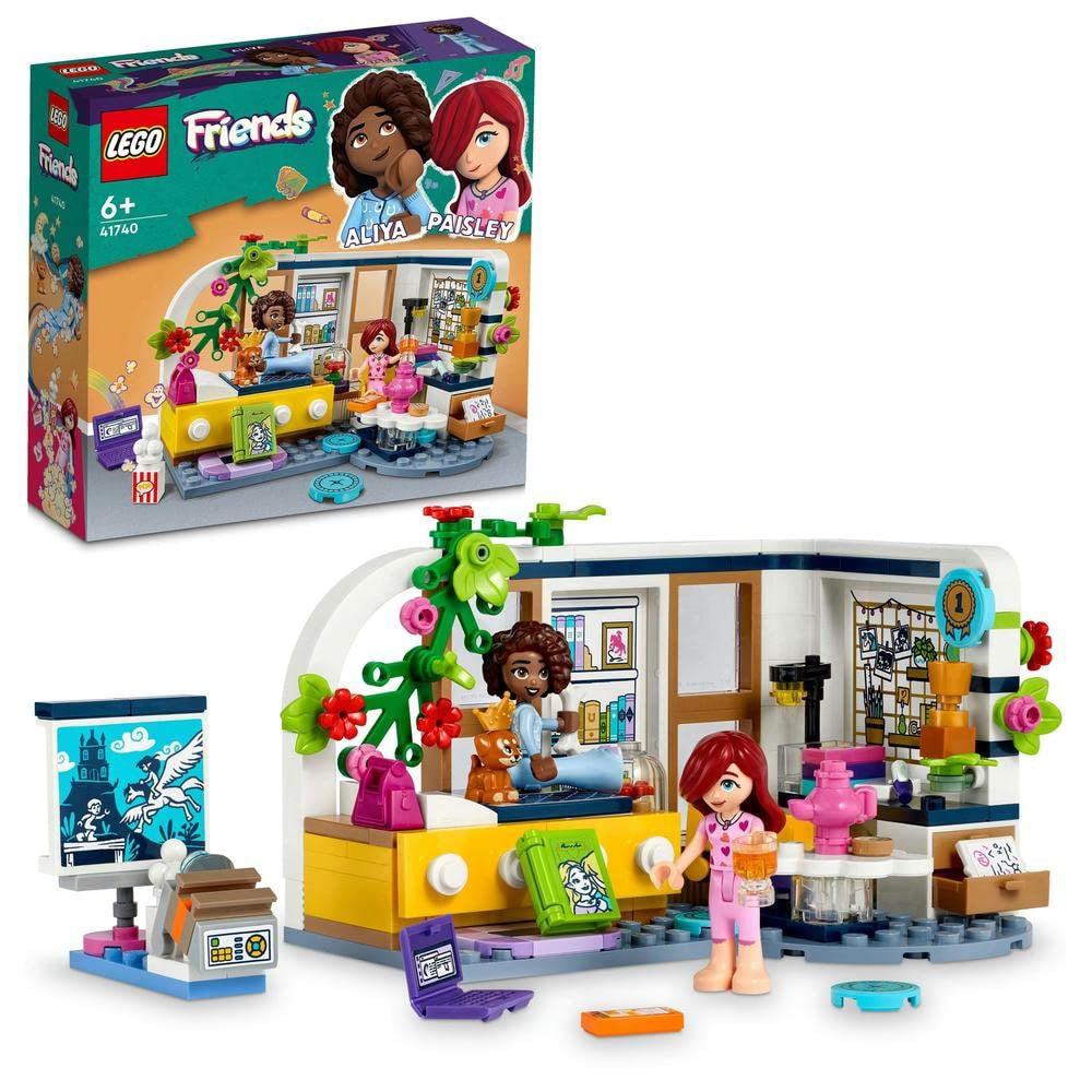 LEGO Friends Aliya's Room 41740 Building Toy Set (209 Pcs),Multicolour Ages 6+