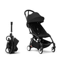 Stokke Yoyo3 Stroller Black Frame 6 Months Plus Color Pack Lightweight