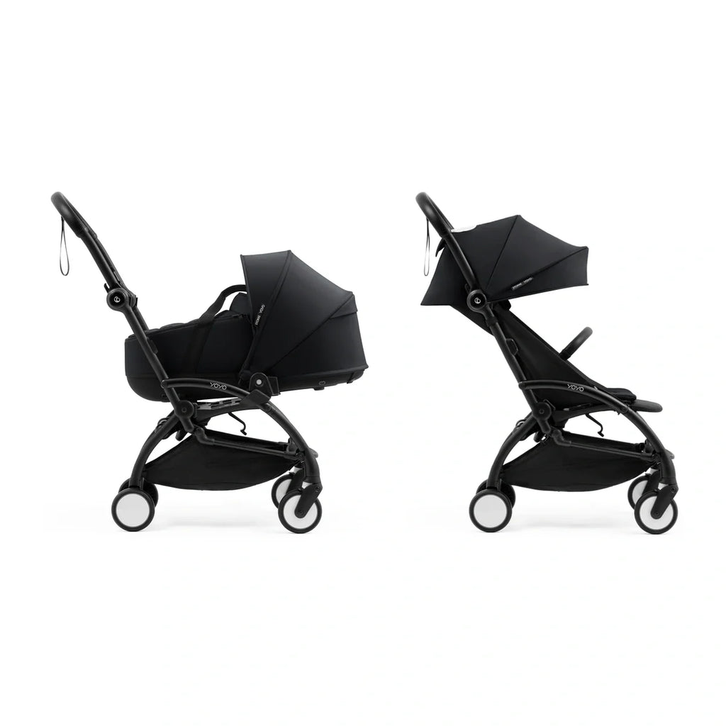 Stokke YOYO 5 Complete Stroller with Bassinet - Black