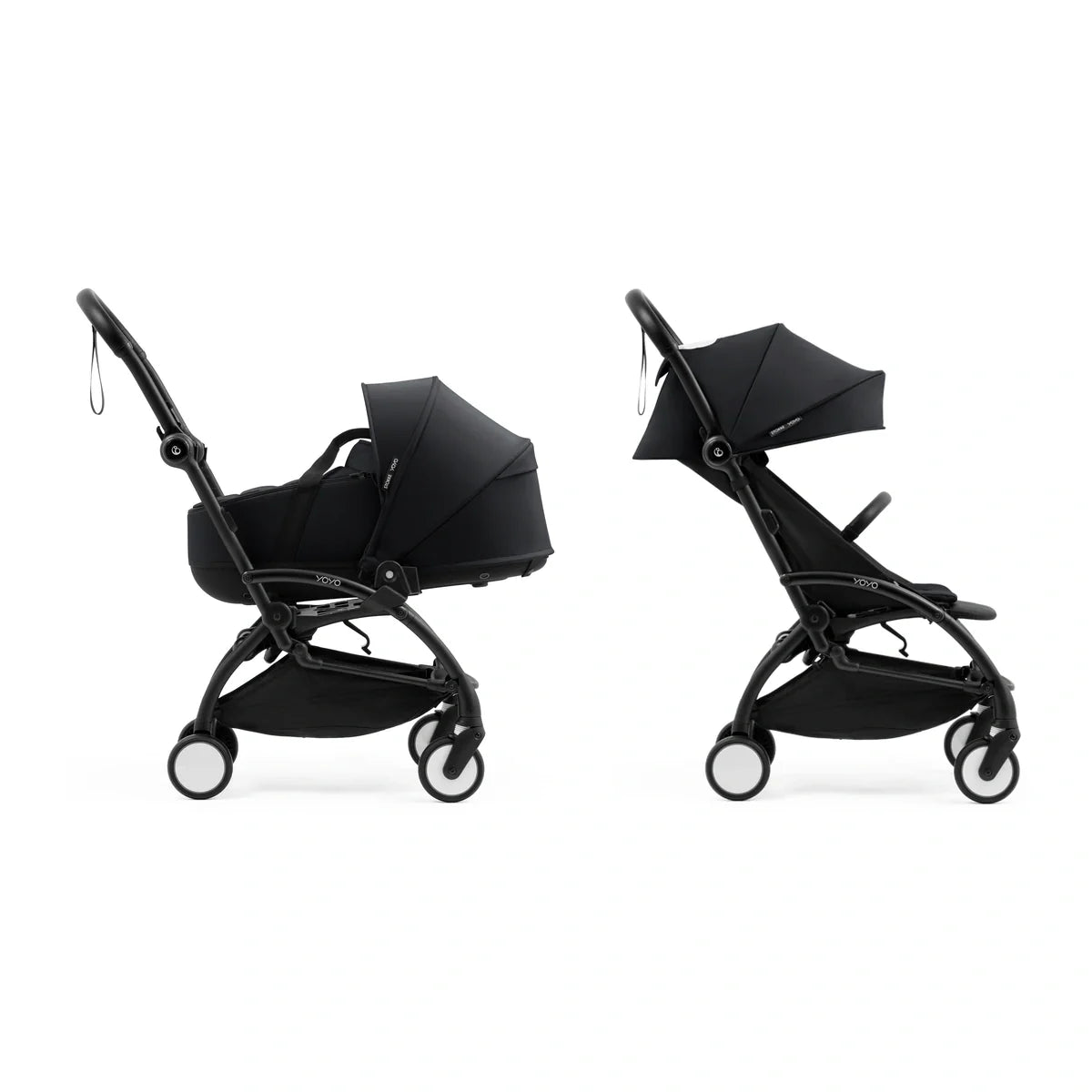 Stokke YOYO 5 Complete Stroller with Bassinet - Black