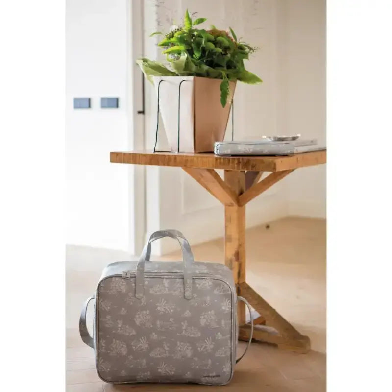 Pasito a Pasito Toile de Jouy Travel Suitcase Bag