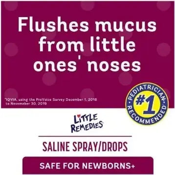 Little Remedies Saline Spray plus Dops 30ml
