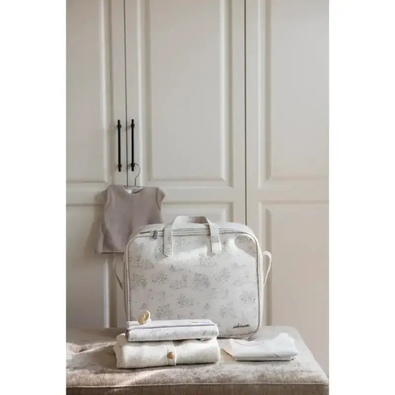 Pasito a Pasito Toile de Jouy Travel Suitcase Bag