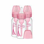 Dr Browns Anti Colic Narrow Baby Bottle 120ml Pink