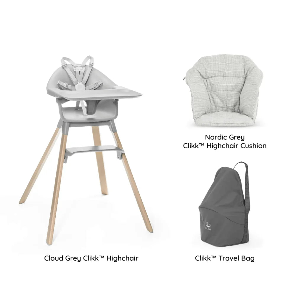 Stokke Clikk High Chair Beech Wood