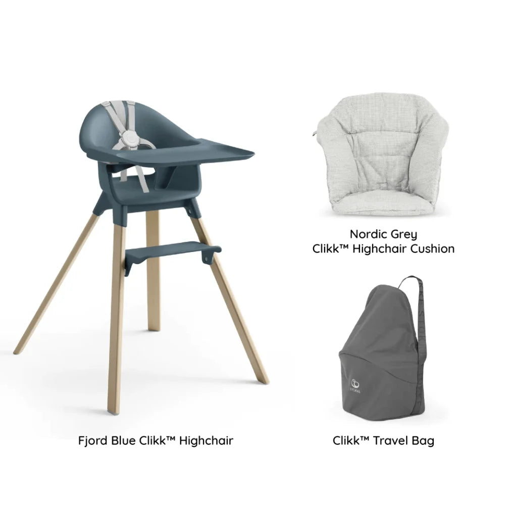 Stokke Clikk High Chair Beech Wood