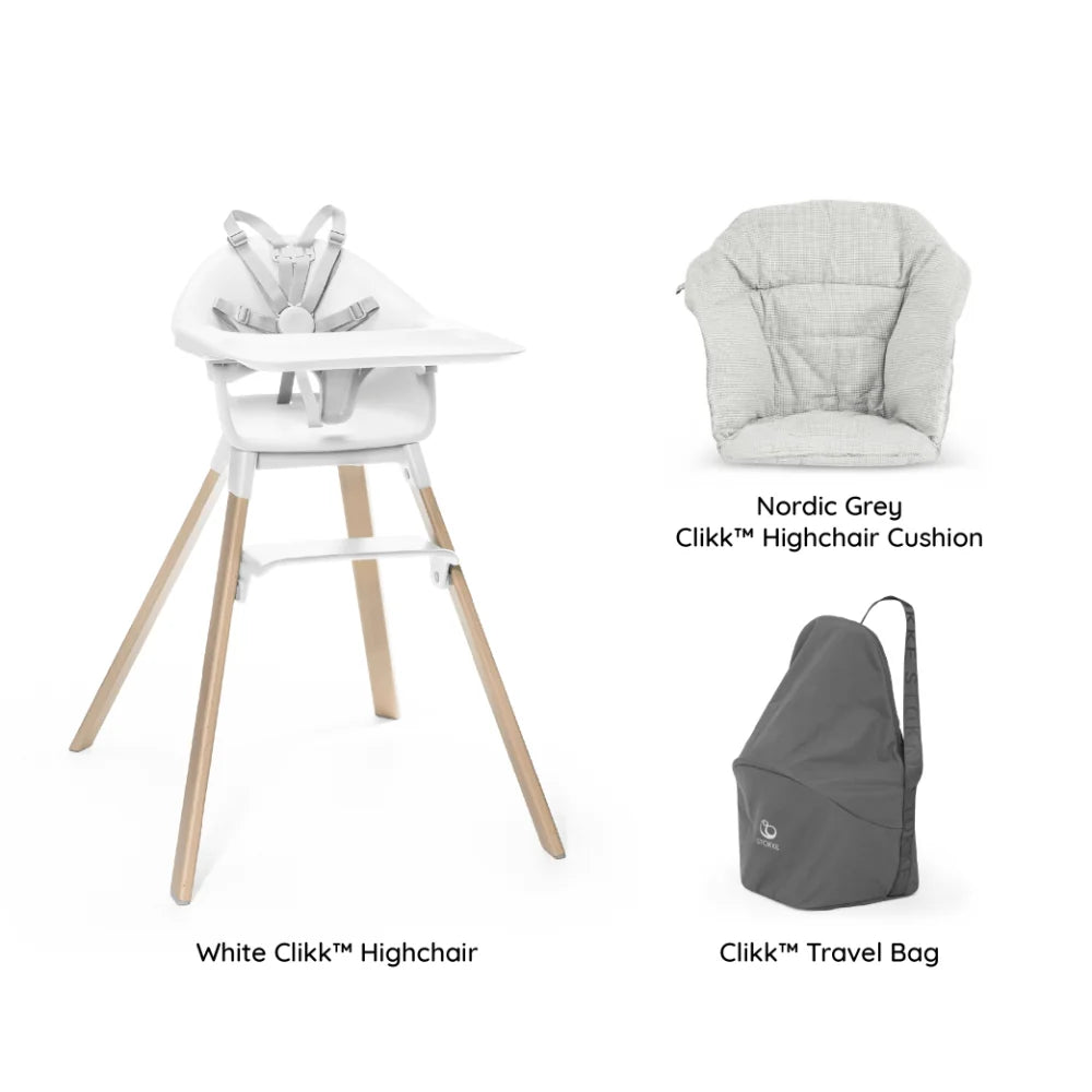Stokke Clikk High Chair Beech Wood