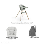 Stokke Clikk High Chair- Glacier Green