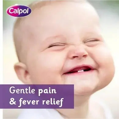 Calpol Sugar Free Infant Suspension Medication, Strawberry Flavour, (100 ml)
