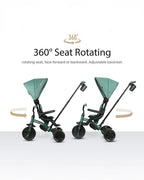 Qplay Elite Platinum 6 in 1 Trike