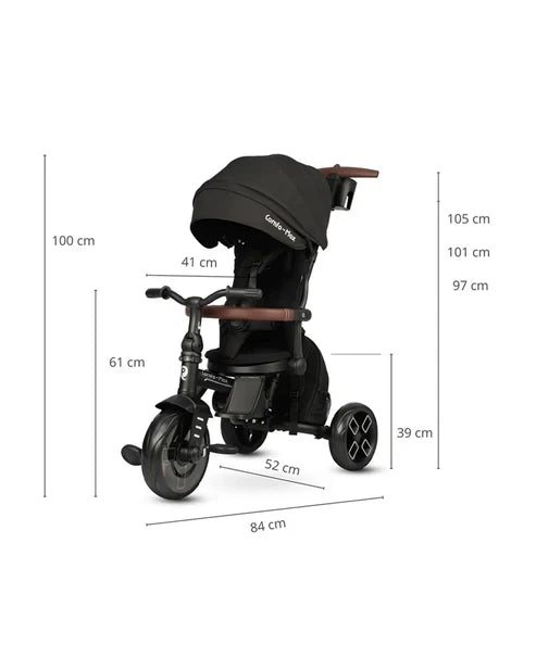 Qplay Comfo Max 7 in 1 Trike Stroller