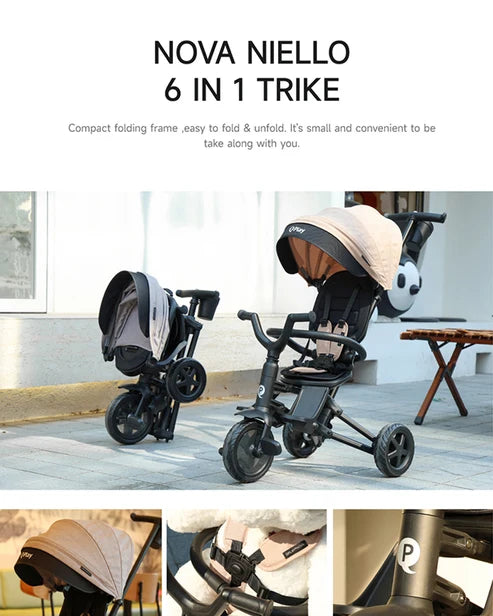 Qplay Nova Niello 6 in 1 Trike