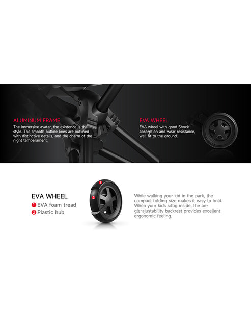 Qplay Nova Niello 6 in 1 Trike