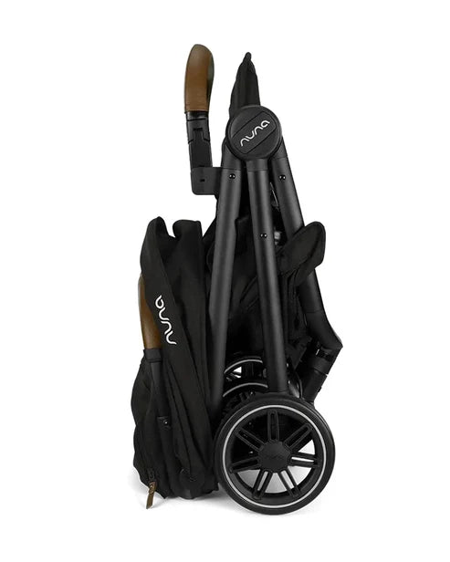 Nuna TRVL Lightweight Travel Stroller Caviar
